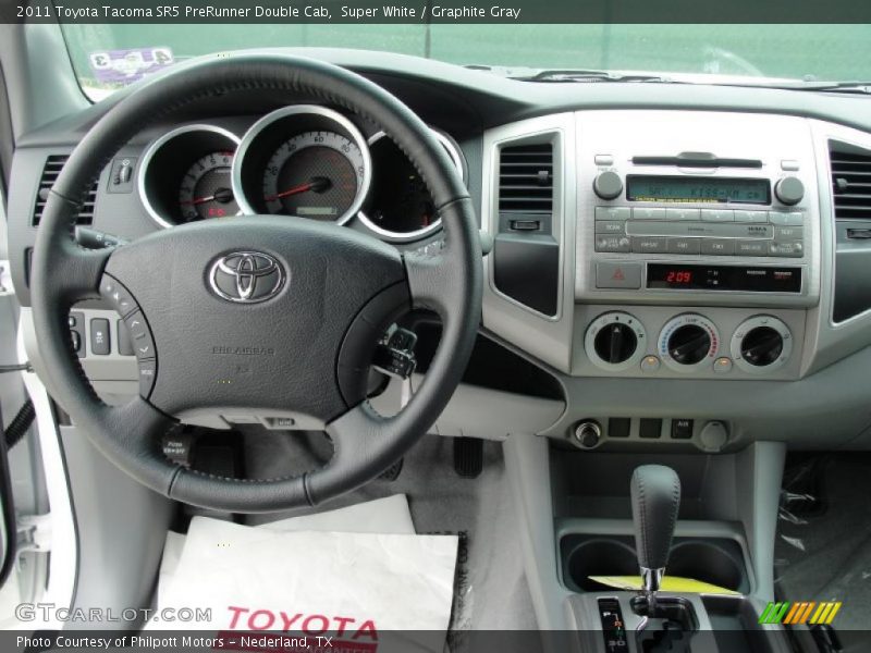 Dashboard of 2011 Tacoma SR5 PreRunner Double Cab