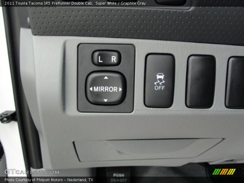 Controls of 2011 Tacoma SR5 PreRunner Double Cab