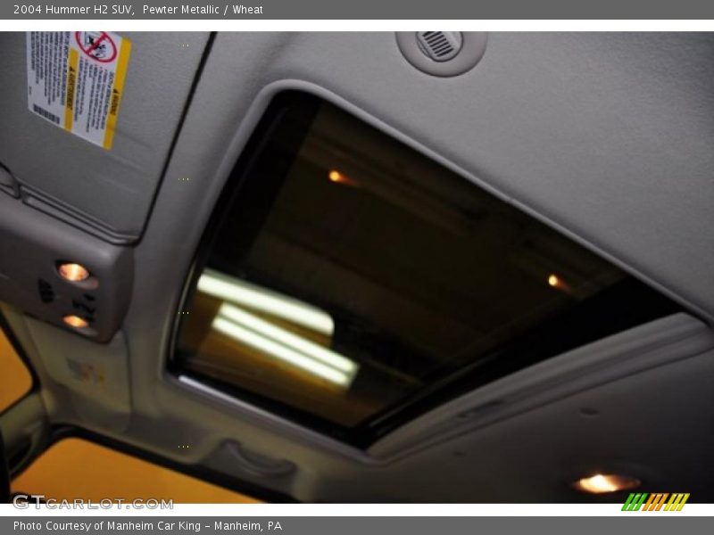 Pewter Metallic / Wheat 2004 Hummer H2 SUV