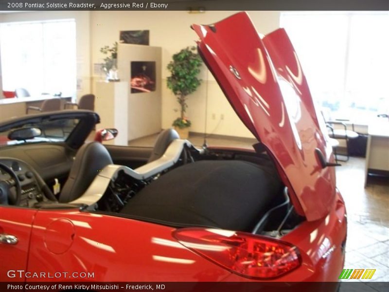 Aggressive Red / Ebony 2008 Pontiac Solstice Roadster