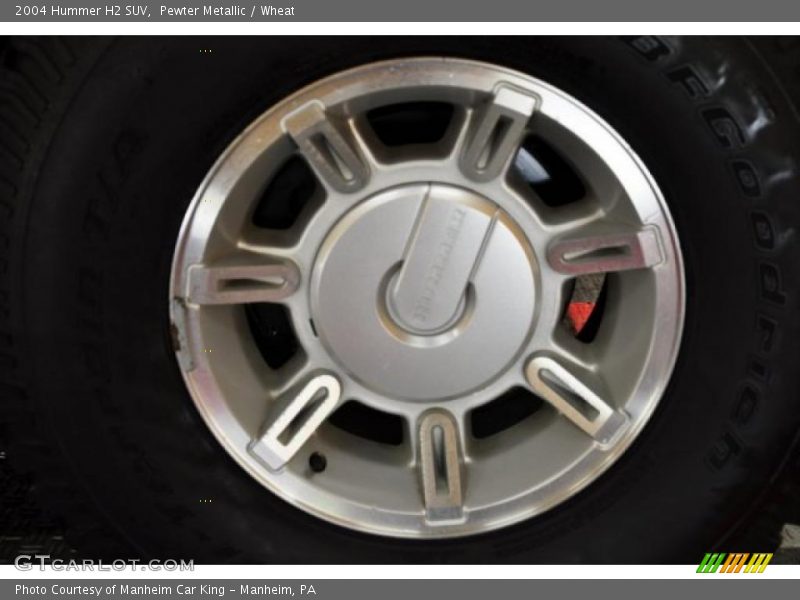 Pewter Metallic / Wheat 2004 Hummer H2 SUV
