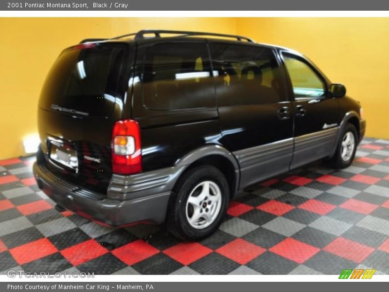 Black / Gray 2001 Pontiac Montana Sport