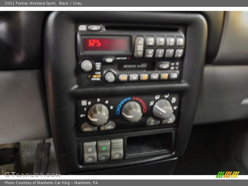 Black / Gray 2001 Pontiac Montana Sport