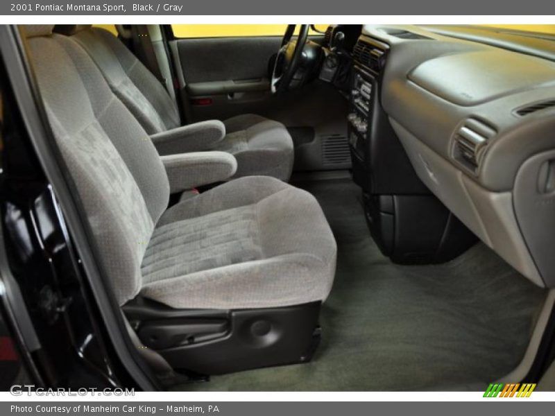 Black / Gray 2001 Pontiac Montana Sport