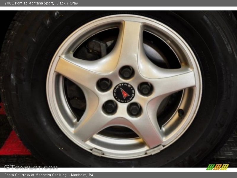 Black / Gray 2001 Pontiac Montana Sport