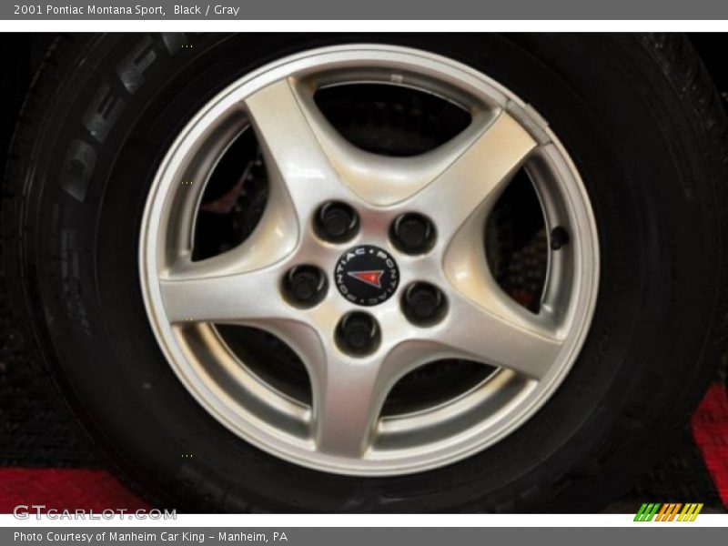 Black / Gray 2001 Pontiac Montana Sport