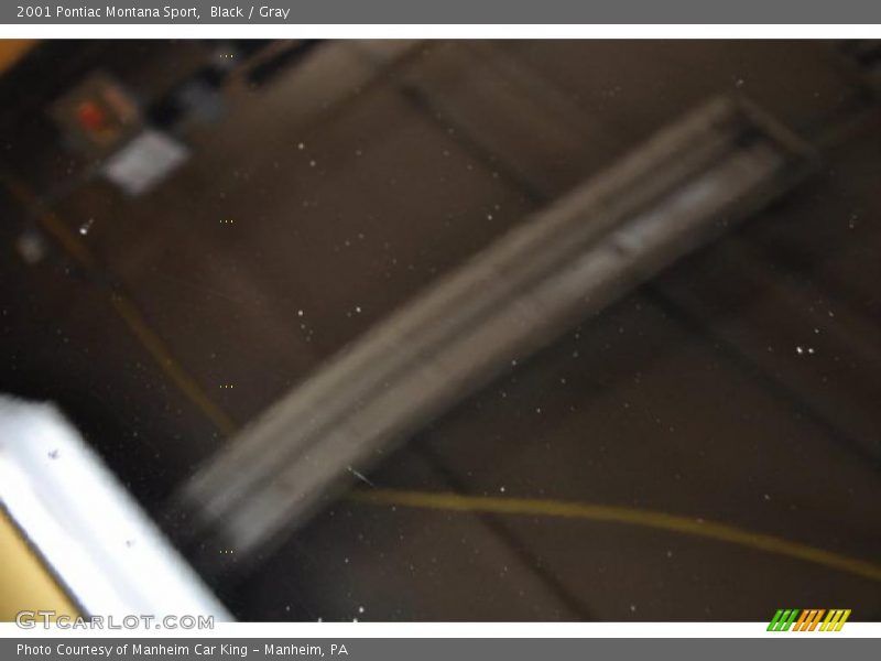 Black / Gray 2001 Pontiac Montana Sport
