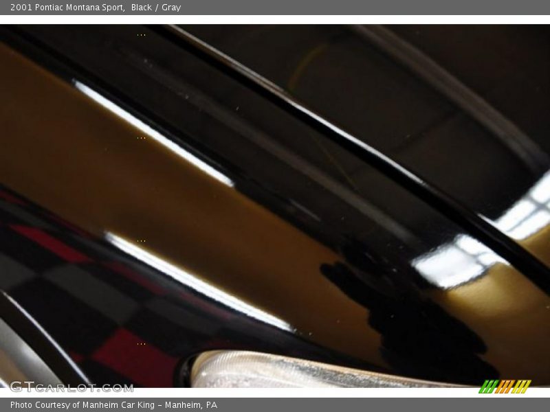 Black / Gray 2001 Pontiac Montana Sport