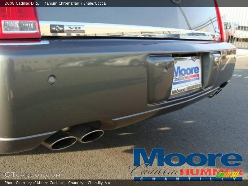 Titanium Chromaflair / Shale/Cocoa 2008 Cadillac DTS