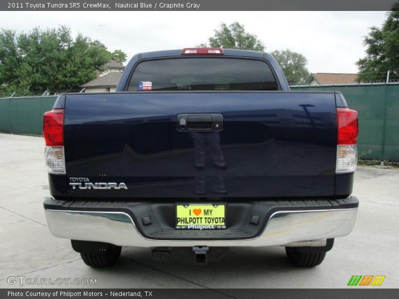 Nautical Blue / Graphite Gray 2011 Toyota Tundra SR5 CrewMax