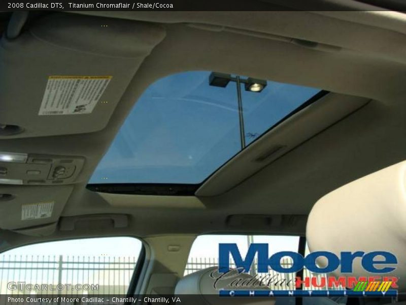 Titanium Chromaflair / Shale/Cocoa 2008 Cadillac DTS