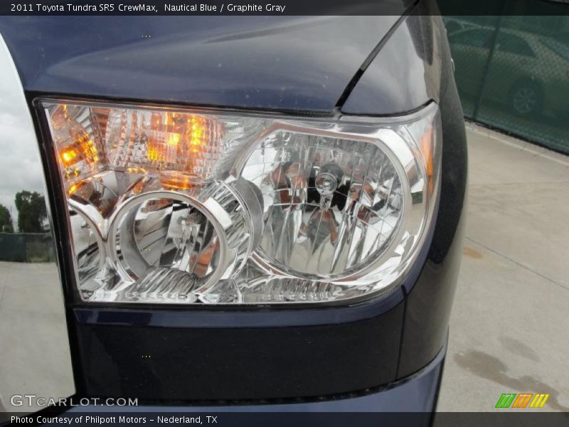 Nautical Blue / Graphite Gray 2011 Toyota Tundra SR5 CrewMax