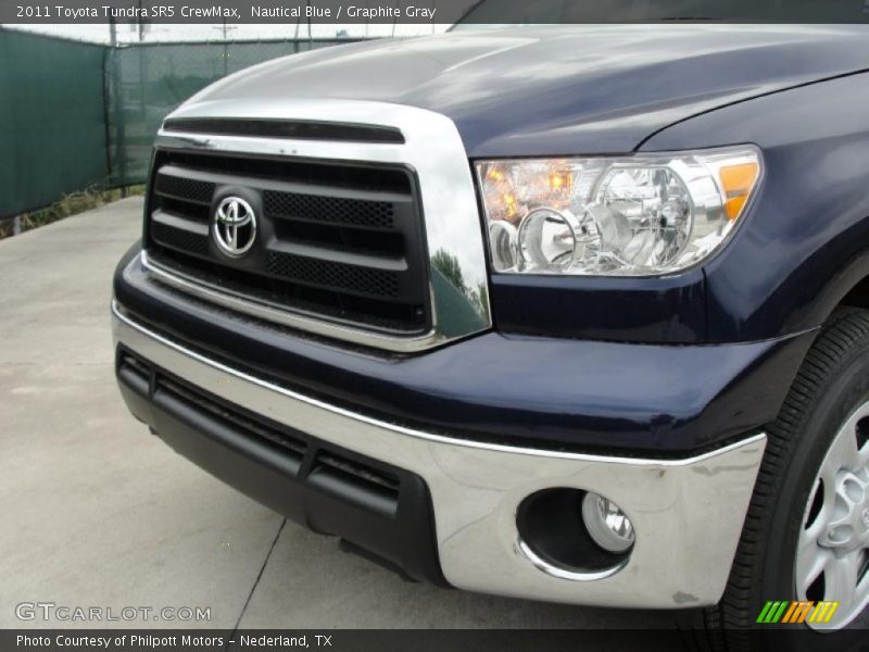 Nautical Blue / Graphite Gray 2011 Toyota Tundra SR5 CrewMax