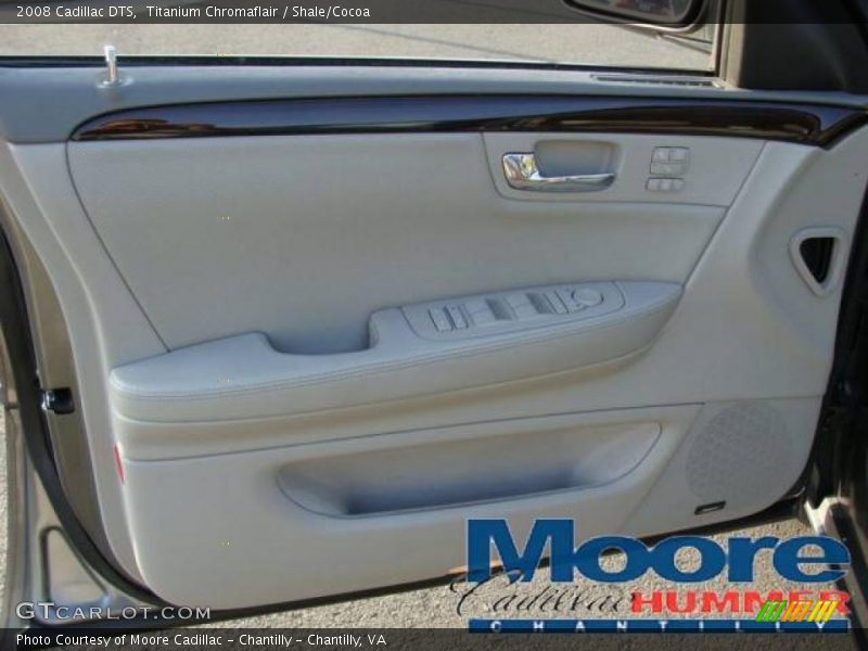 Titanium Chromaflair / Shale/Cocoa 2008 Cadillac DTS