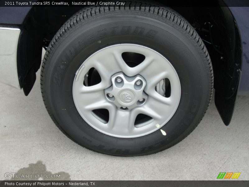 Nautical Blue / Graphite Gray 2011 Toyota Tundra SR5 CrewMax