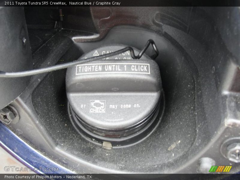 Nautical Blue / Graphite Gray 2011 Toyota Tundra SR5 CrewMax