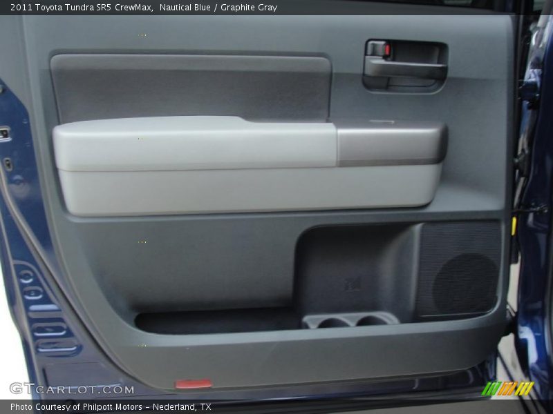 Nautical Blue / Graphite Gray 2011 Toyota Tundra SR5 CrewMax