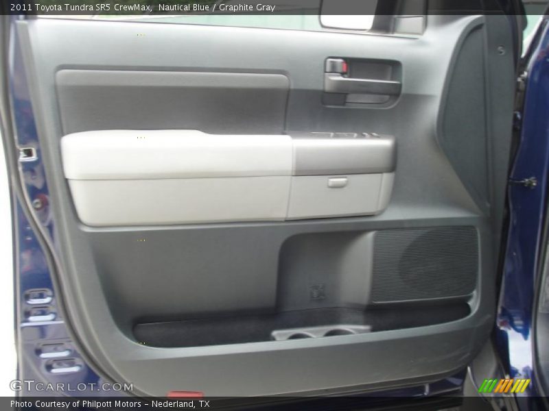 Nautical Blue / Graphite Gray 2011 Toyota Tundra SR5 CrewMax
