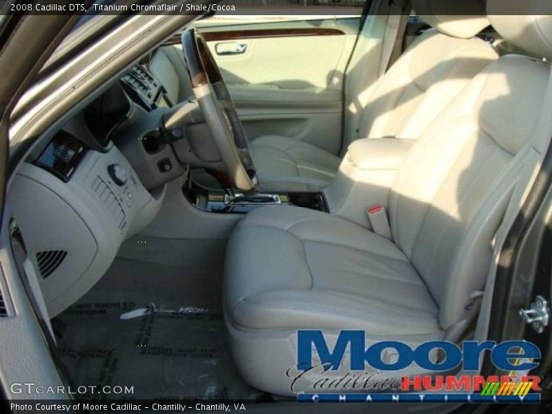 Titanium Chromaflair / Shale/Cocoa 2008 Cadillac DTS