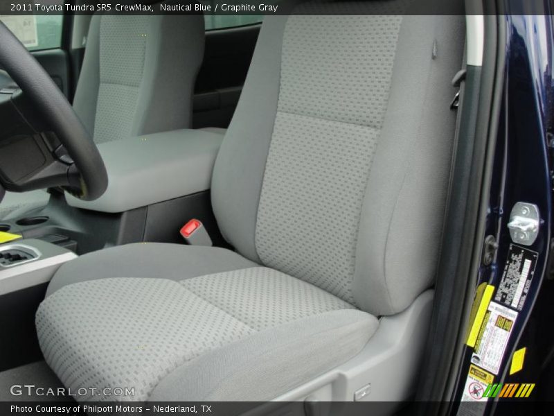 Nautical Blue / Graphite Gray 2011 Toyota Tundra SR5 CrewMax