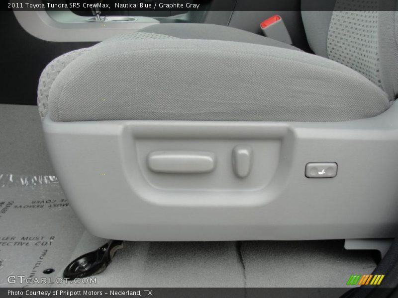 Nautical Blue / Graphite Gray 2011 Toyota Tundra SR5 CrewMax