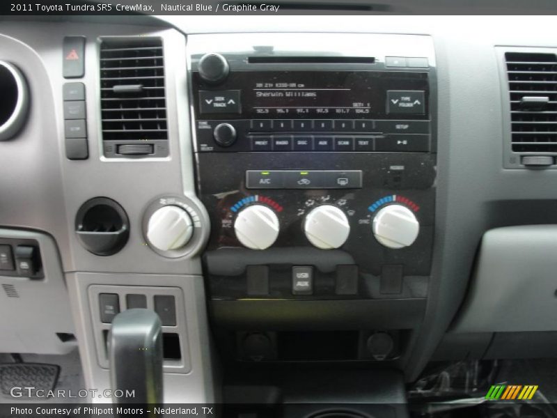 Nautical Blue / Graphite Gray 2011 Toyota Tundra SR5 CrewMax