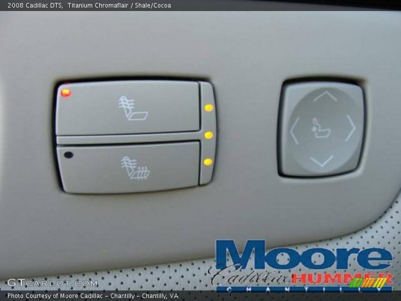 Titanium Chromaflair / Shale/Cocoa 2008 Cadillac DTS