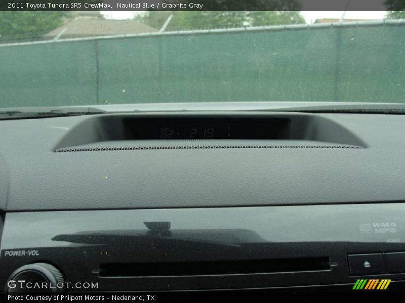 Nautical Blue / Graphite Gray 2011 Toyota Tundra SR5 CrewMax