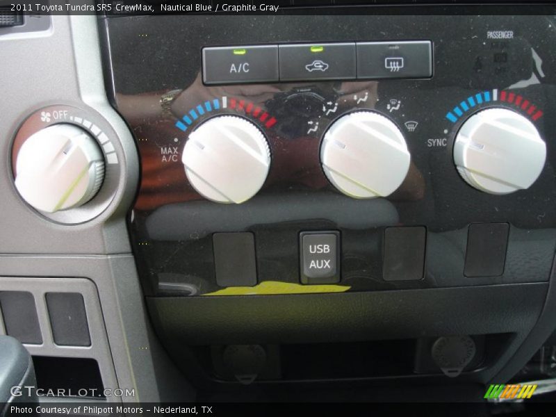 Nautical Blue / Graphite Gray 2011 Toyota Tundra SR5 CrewMax