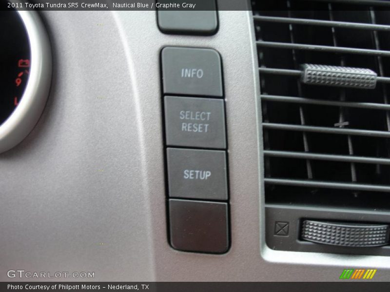 Nautical Blue / Graphite Gray 2011 Toyota Tundra SR5 CrewMax