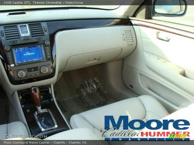 Titanium Chromaflair / Shale/Cocoa 2008 Cadillac DTS