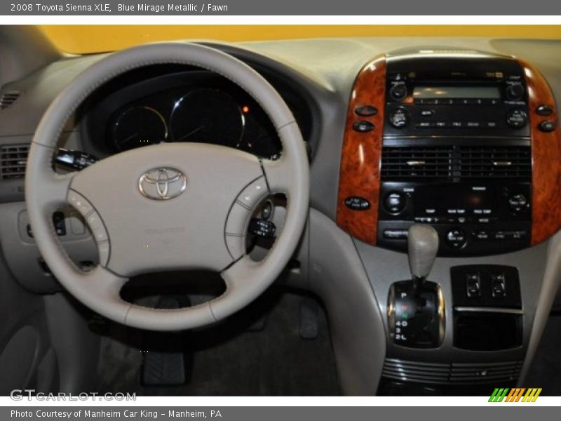 Blue Mirage Metallic / Fawn 2008 Toyota Sienna XLE