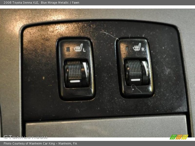 Blue Mirage Metallic / Fawn 2008 Toyota Sienna XLE