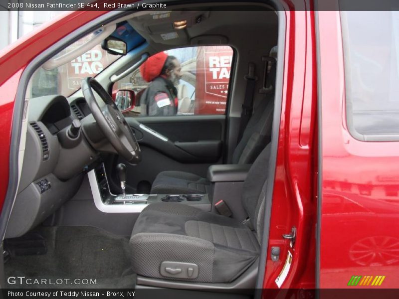 Red Brawn / Graphite 2008 Nissan Pathfinder SE 4x4