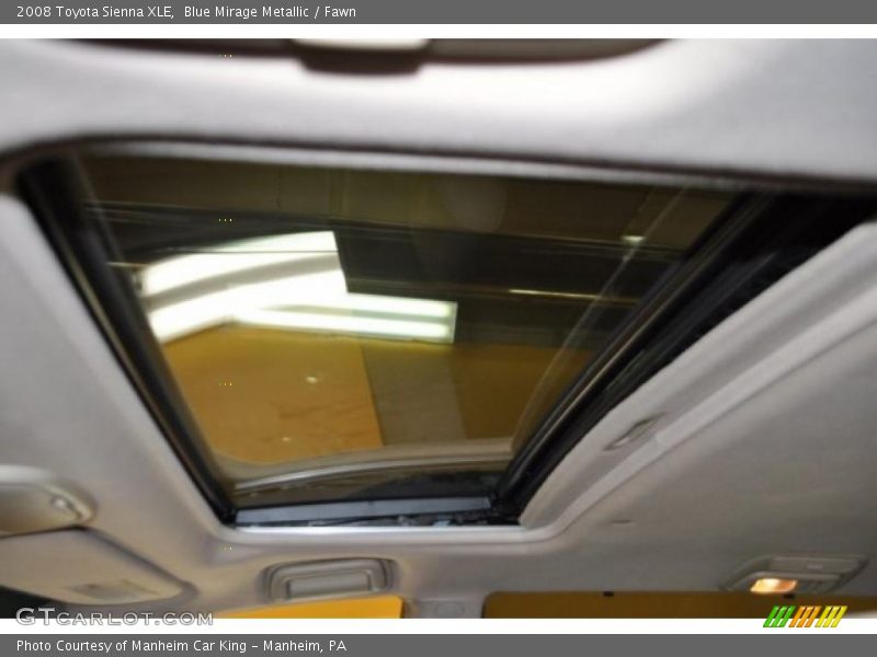 Blue Mirage Metallic / Fawn 2008 Toyota Sienna XLE