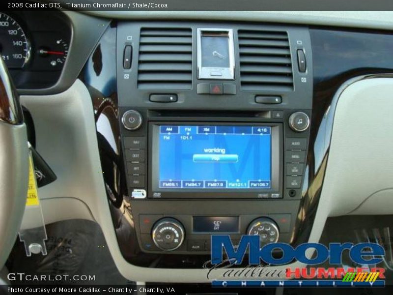 Titanium Chromaflair / Shale/Cocoa 2008 Cadillac DTS