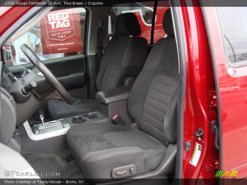 Red Brawn / Graphite 2008 Nissan Pathfinder SE 4x4