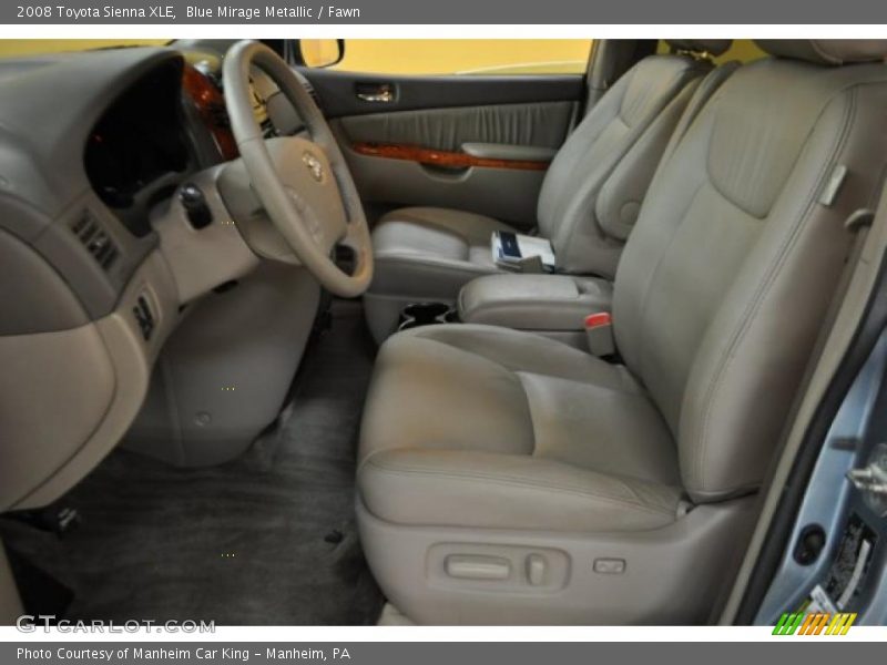 Blue Mirage Metallic / Fawn 2008 Toyota Sienna XLE