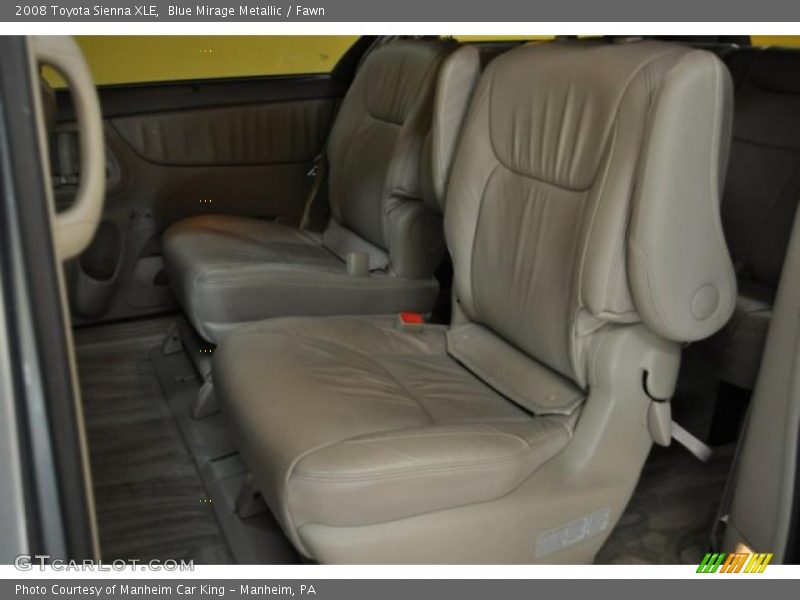 Blue Mirage Metallic / Fawn 2008 Toyota Sienna XLE
