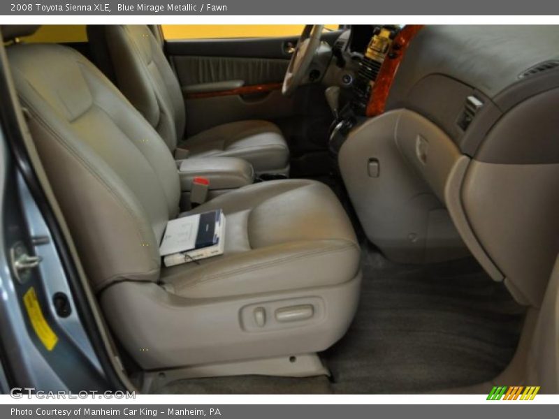 Blue Mirage Metallic / Fawn 2008 Toyota Sienna XLE