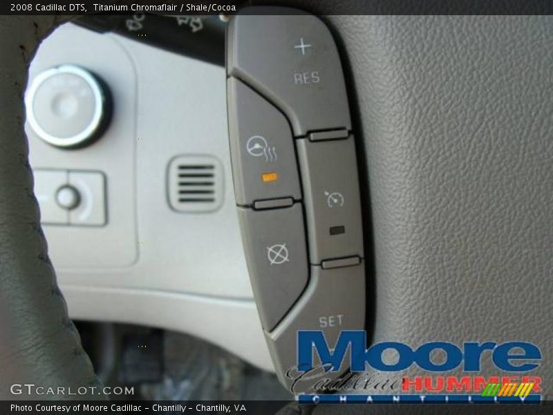 Titanium Chromaflair / Shale/Cocoa 2008 Cadillac DTS