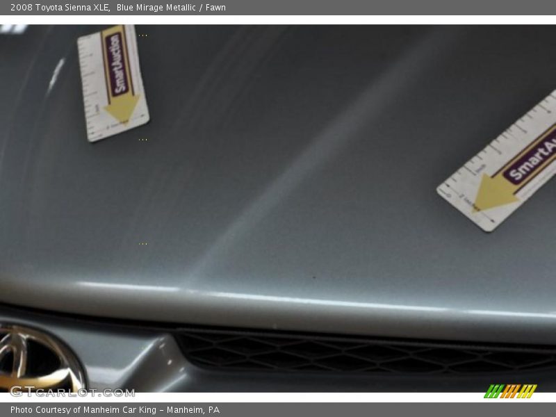 Blue Mirage Metallic / Fawn 2008 Toyota Sienna XLE