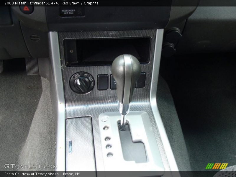 Red Brawn / Graphite 2008 Nissan Pathfinder SE 4x4