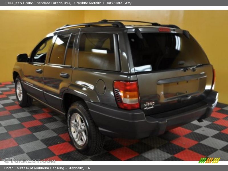 Graphite Metallic / Dark Slate Gray 2004 Jeep Grand Cherokee Laredo 4x4