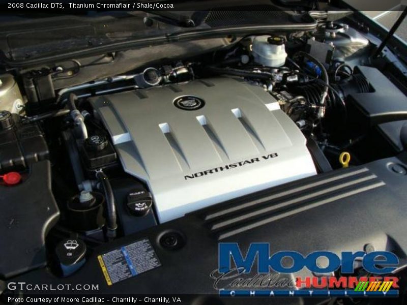 Titanium Chromaflair / Shale/Cocoa 2008 Cadillac DTS