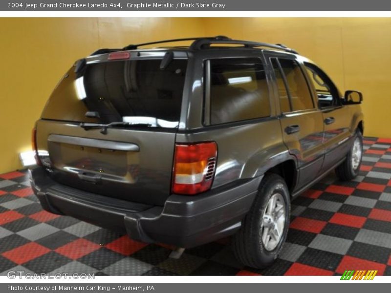 Graphite Metallic / Dark Slate Gray 2004 Jeep Grand Cherokee Laredo 4x4