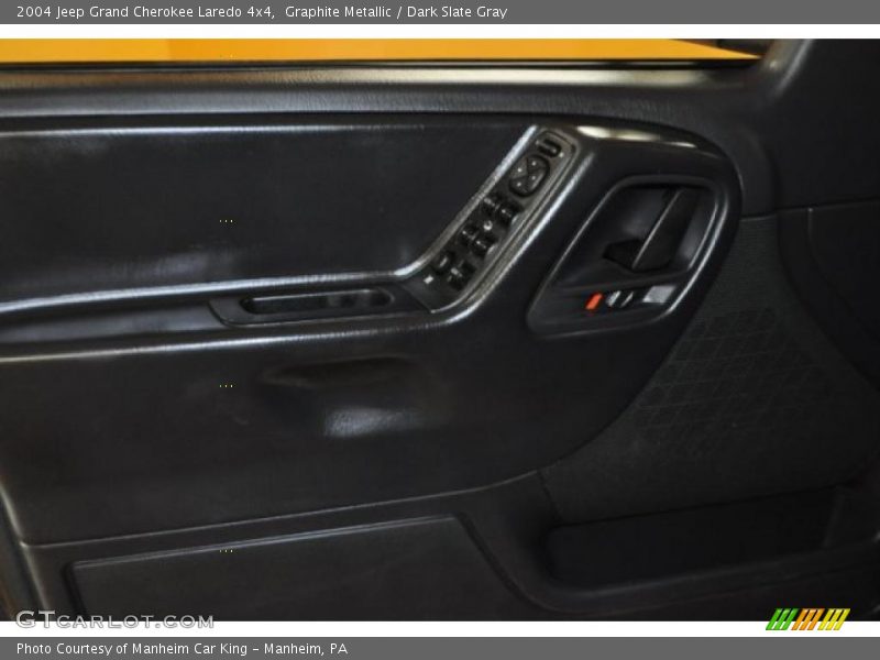 Graphite Metallic / Dark Slate Gray 2004 Jeep Grand Cherokee Laredo 4x4