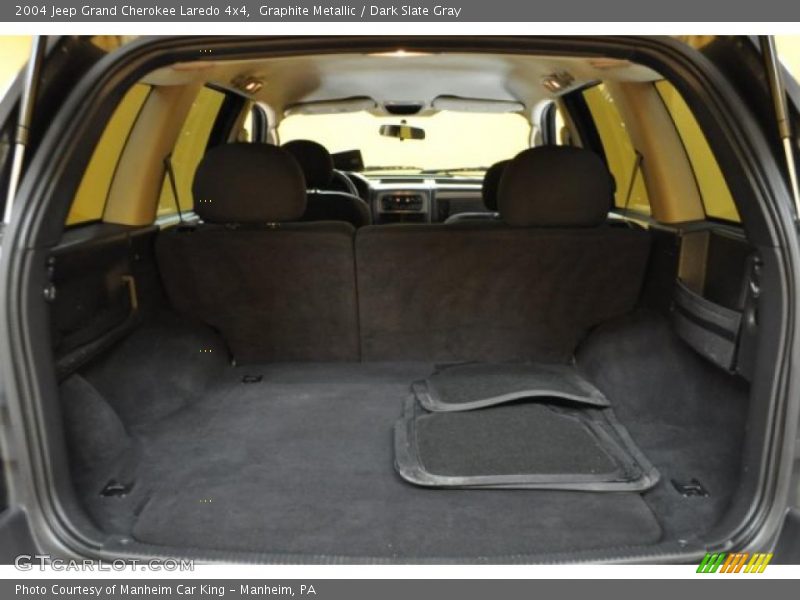 Graphite Metallic / Dark Slate Gray 2004 Jeep Grand Cherokee Laredo 4x4