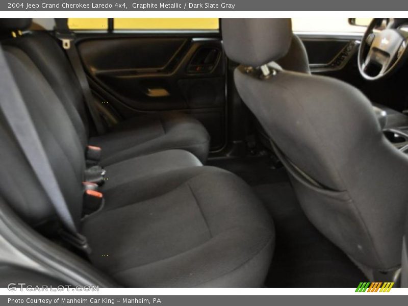 Graphite Metallic / Dark Slate Gray 2004 Jeep Grand Cherokee Laredo 4x4
