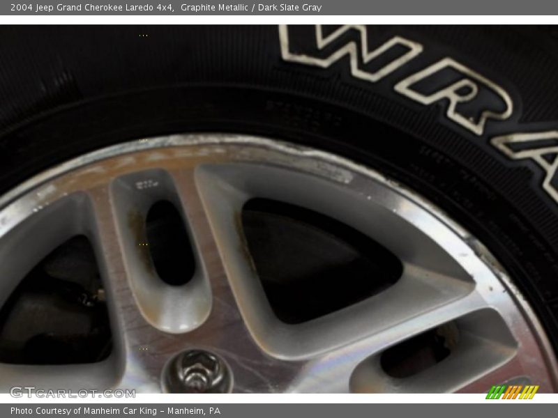 Graphite Metallic / Dark Slate Gray 2004 Jeep Grand Cherokee Laredo 4x4